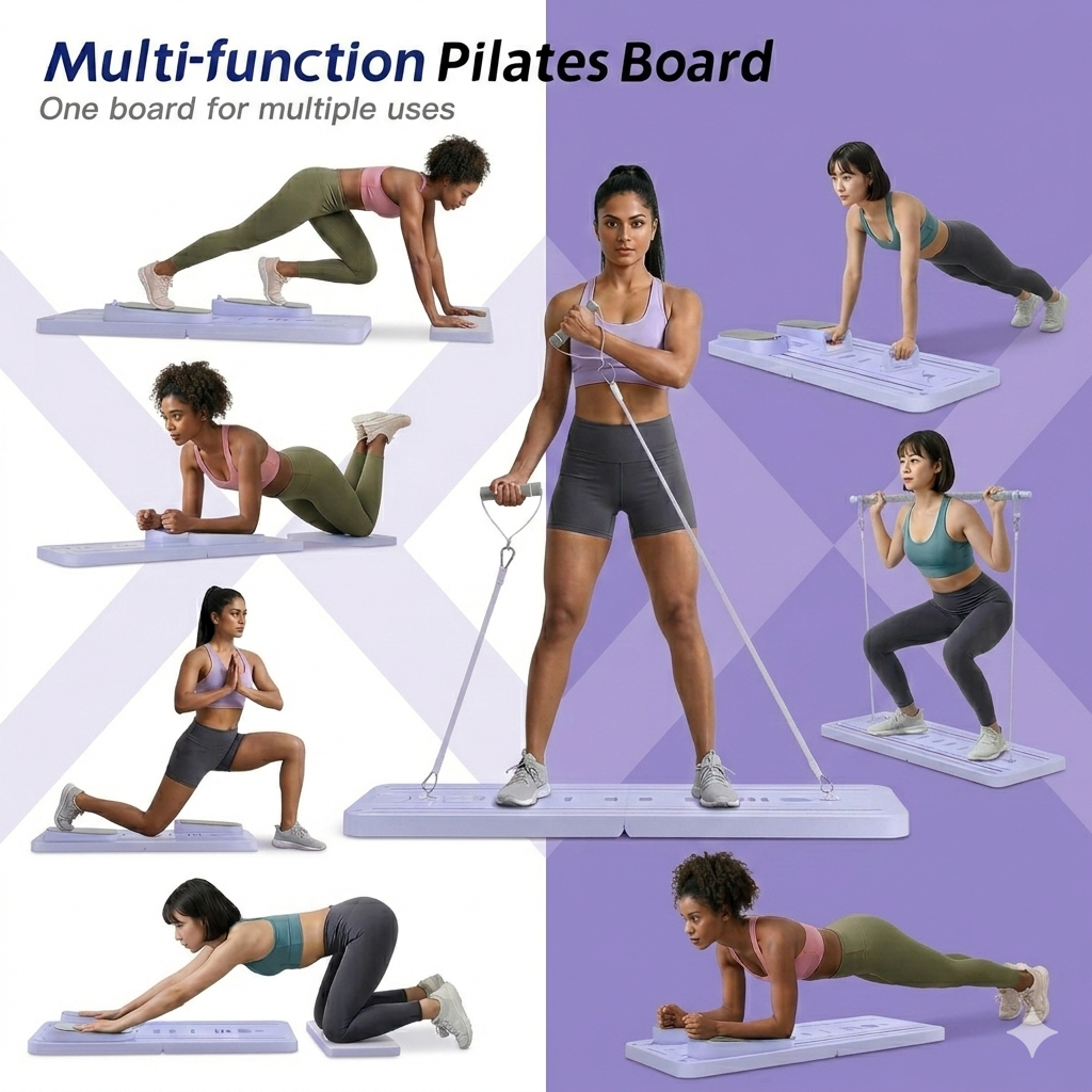 PureForm Foldable Pilates Reformer